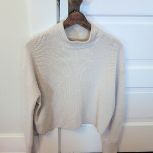 lululemon athletica Cream Turtleneck Sweater